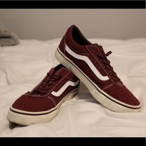 Maroon Old Skool Vans